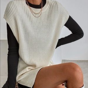 Knit sweater top